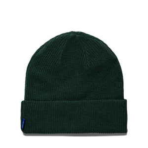 LOOSE GAUGE KNIT BEANIE GREEN