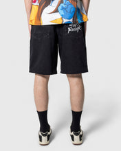 LUCKY STUDDED JORTS BLACK