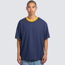 LEGAL REVERSIBLE HEAVYWEIGHT SHIRT YELLOW NAVY