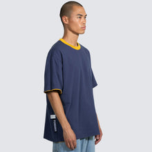 LEGAL REVERSIBLE HEAVYWEIGHT SHIRT YELLOW NAVY