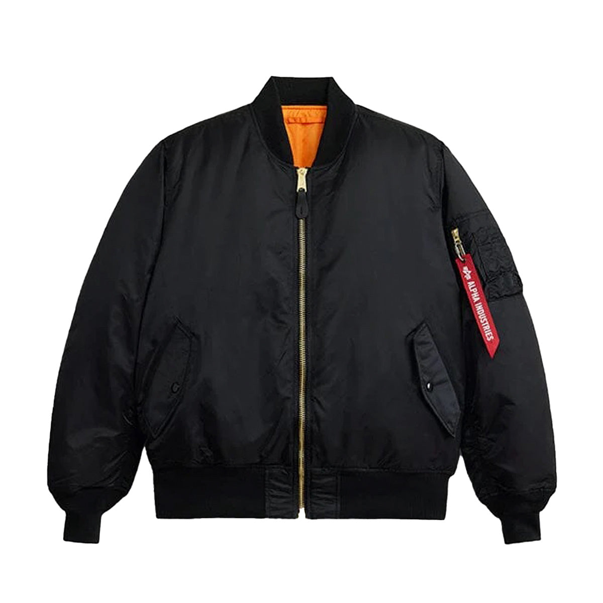 MA-1 BOMBER JACKET BLACK – Latte Lisbon - Main Image
