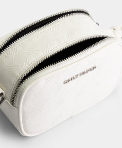 MAY MONOGRAM BAG WHITE