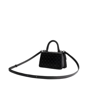 MERU MINI MONOGRAM BAG BLACK