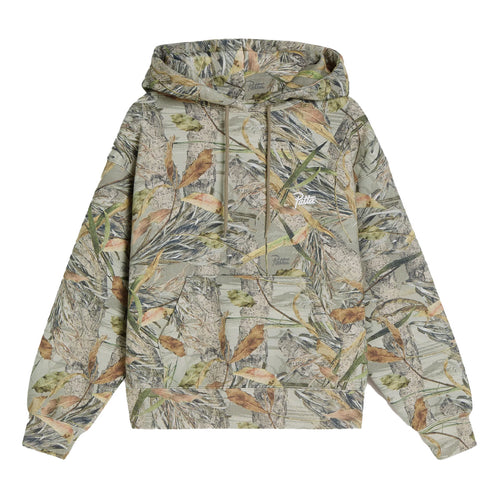 PATTA NATURE PRINT BOXY HOODED SWEATER MULTI