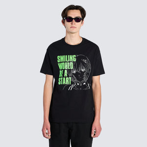 SMILING T-SHIRT BLACK