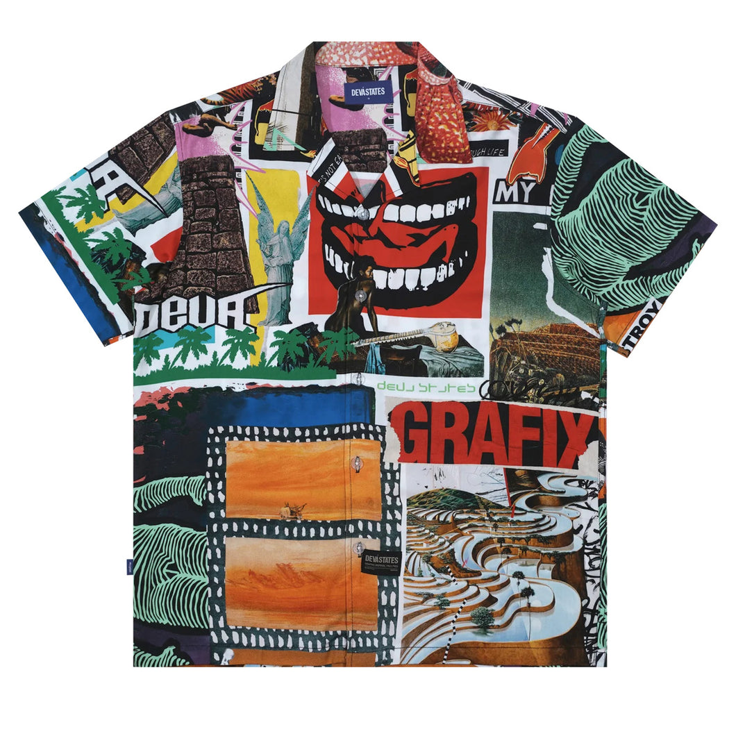 NUSA PRINTED SOUVENIR SHIRT MULTI