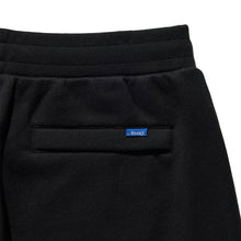 NEW YORK ARCH OPEN HEM SWEATPANTS BLACK