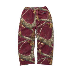 NEW YORK ARCH OPEN HEM SWEATPANTS MERLOT