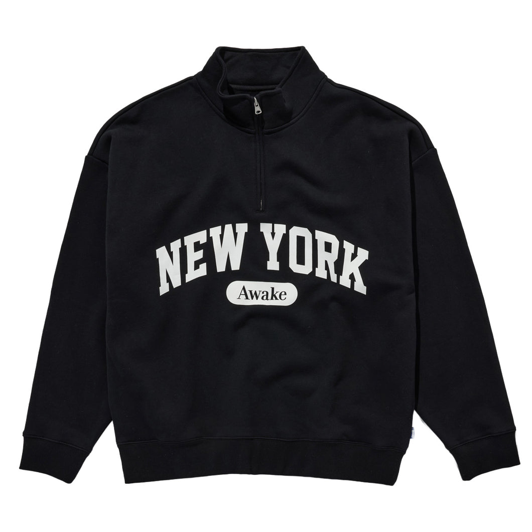 NEW YORK ARCH QUARTER ZIP BLACK