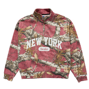 NEW YORK ARCH QUARTER ZIP MERLOT