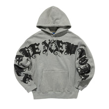 OLD ENGLISH HOODIE GREY