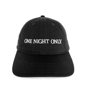 ONE NIGHT ONLY CAP BLACK