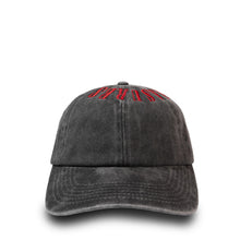 ONYX CROWN WASHED CAP BLACK