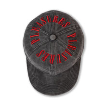 ONYX CROWN WASHED CAP BLACK