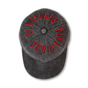 ONYX CROWN WASHED CAP BLACK