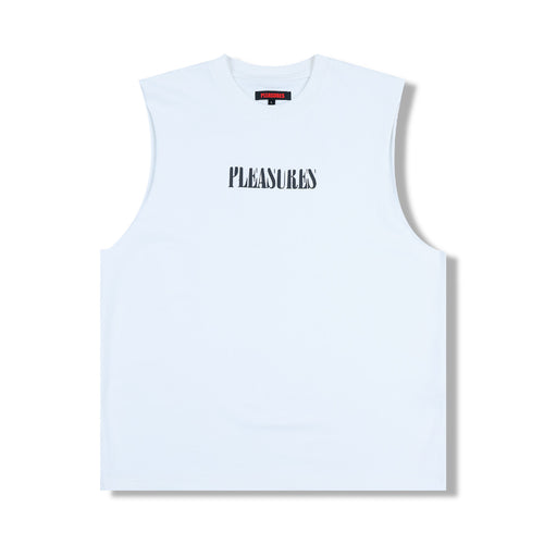 ONYX SLEEVELESS SHIRT WHITE