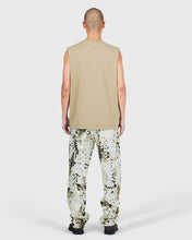 ONYX SLEEVELESS SHIRT TAN