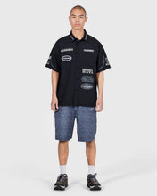 TERROR BUTTON UP BLACK