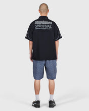 TERROR BUTTON UP BLACK