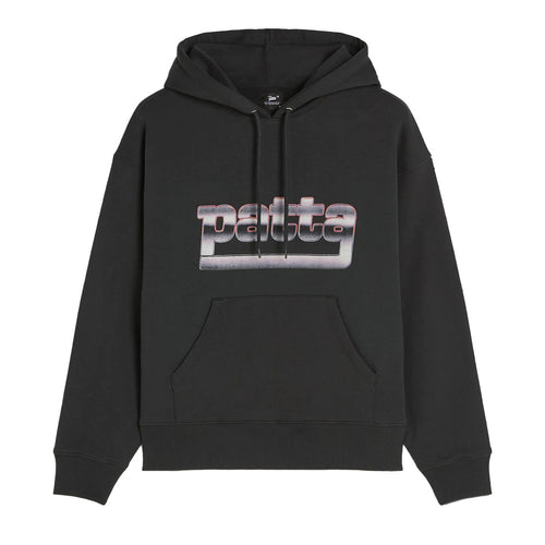 PATTA METAL BOXY HOODED SWEATER MOONLESS NIGHT