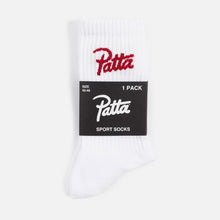 PATTA SCRIPT LOGO SPORTS WHITE