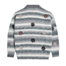 PATTA PEACE & LOVE KNITTED CARDIGAN FORGED IRON