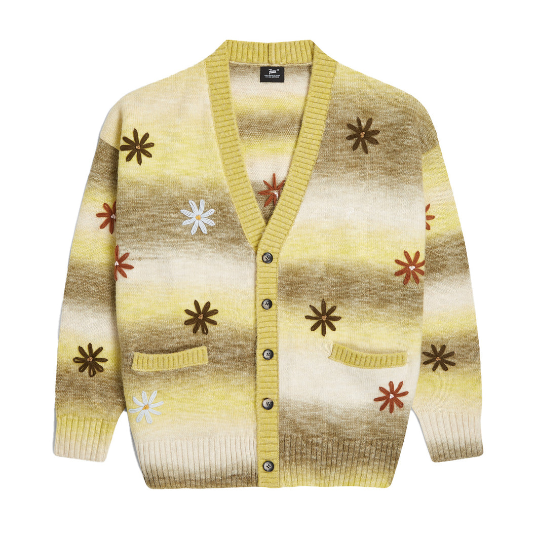 PATTA PEACE & LOVE KNITTED CARDIGAN MULTI