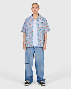 OIL FORMULA BAGGY JEANS MID INDIGO