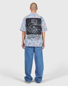 OIL FORMULA BAGGY JEANS MID INDIGO