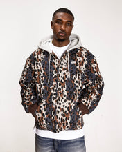 PATTA CITY LEOPARD REVERSIBLE BOMBER JACKET MULTI