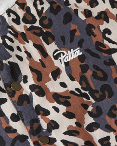 PATTA CITY LEOPARD REVERSIBLE BOMBER JACKET MULTI