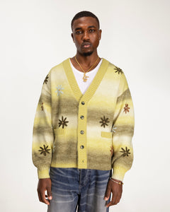 PATTA PEACE & LOVE KNITTED CARDIGAN MULTI