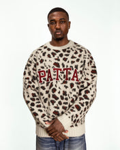 PATTA LEOPARD BRUSHED KNITTED SWEATER MULTI