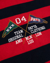 PATTA STRIPED FLAG KNITTED SWEATER MULTI