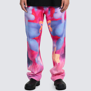 INTERACTION 5-POCKET PANTS PINK