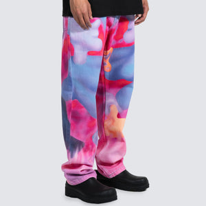 INTERACTION 5-POCKET PANTS PINK