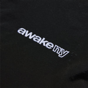 QUARTER ZIP TRACK JACKET BLACK