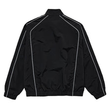 QUARTER ZIP TRACK JACKET BLACK
