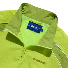 QUARTER ZIP TRACK JACKET LIME