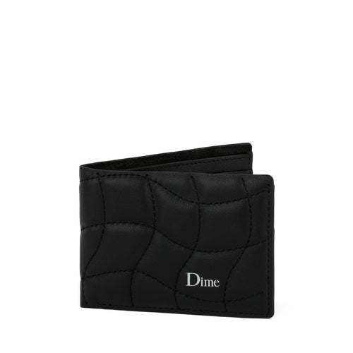 QUILTED BIFOLD WALLET BLACK