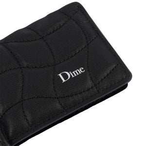 QUILTED BIFOLD WALLET BLACK