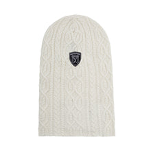 RAIN CABLE KNIT BALACLAVA OFF WHITE