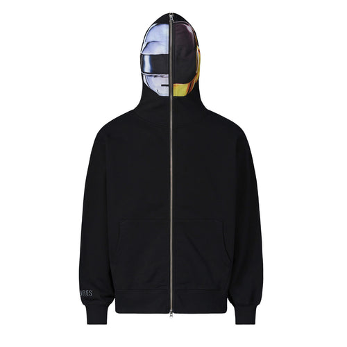 RAM ZIP HOODIE BLACK