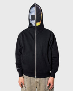 RAM ZIP HOODIE BLACK
