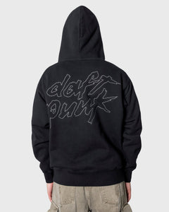 RAM ZIP HOODIE BLACK