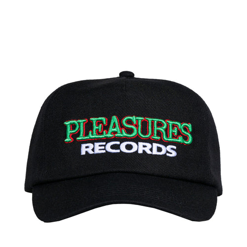 RECORDS SNAPBACK CAP BLACK