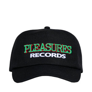 RECORDS SNAPBACK CAP BLACK