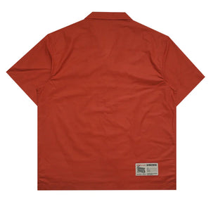 RELIC SS EMBROIDERED SHIRT TERRACOTA