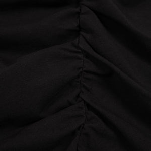 PATTA FEMME RUCHED T-SHIRT DRESS BLACK
