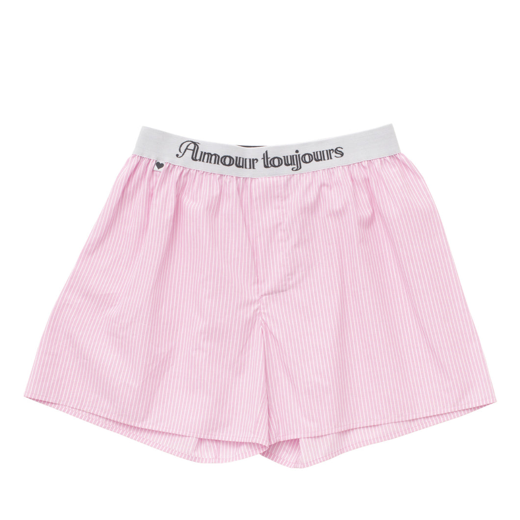 SASSY SURPRISE BOXER SHORT PINK